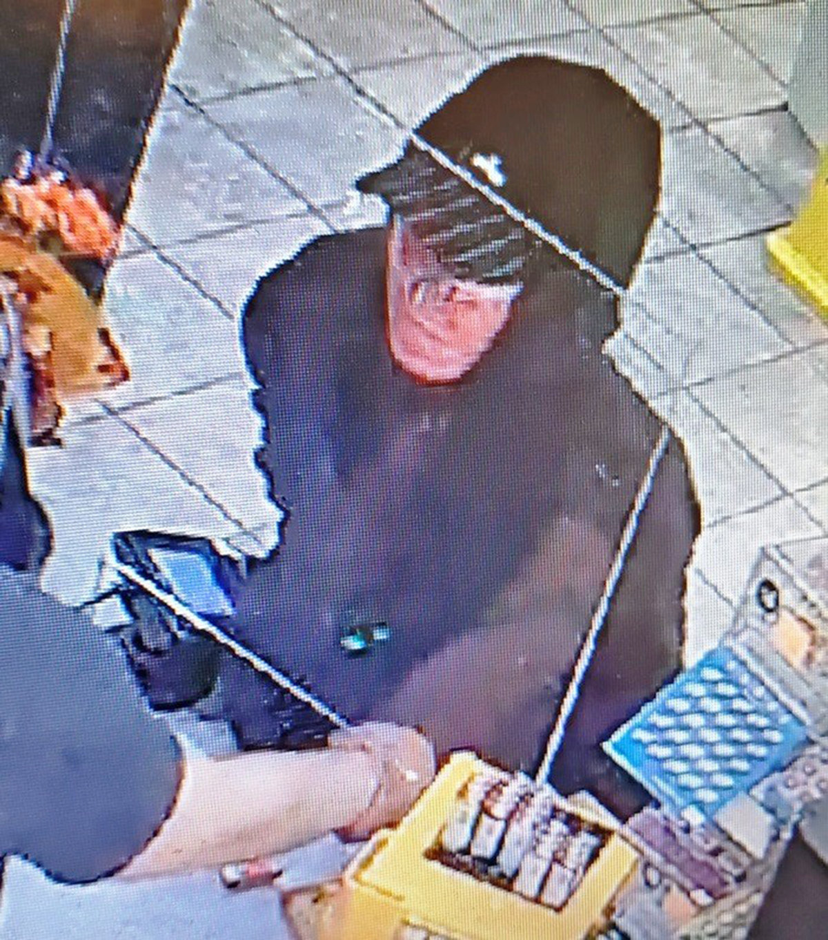 SUSPECT — This white male entered the Cliff’s Local Market on Utica Street in Clinton Monday night and demanded money from the clerk. State police said there was no weapon or any threats of violence. Anyone with information on the attempted robbery is asked to call state police at 315-366-6000.