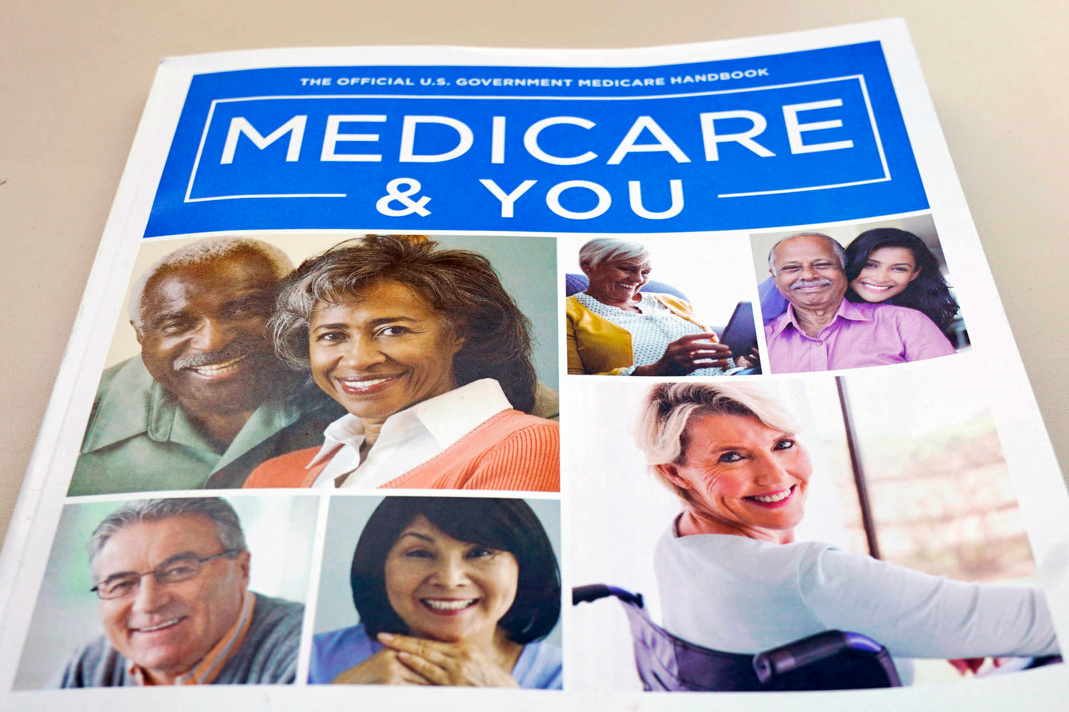 In this Nov. 8, 2018 file photo, the U.S. Medicare Handbook is photographed in Washington.