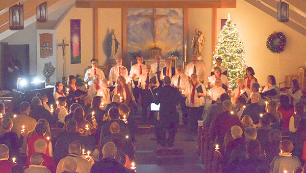 CHRISTMAS CONCERT — St. Joseph's Church Music Ministry, shown during the 2019 Christmas Concert, invites the public to its 35th annual Christmas Concert, entitled "Long Awaited One" at 7 p.m. tonight.