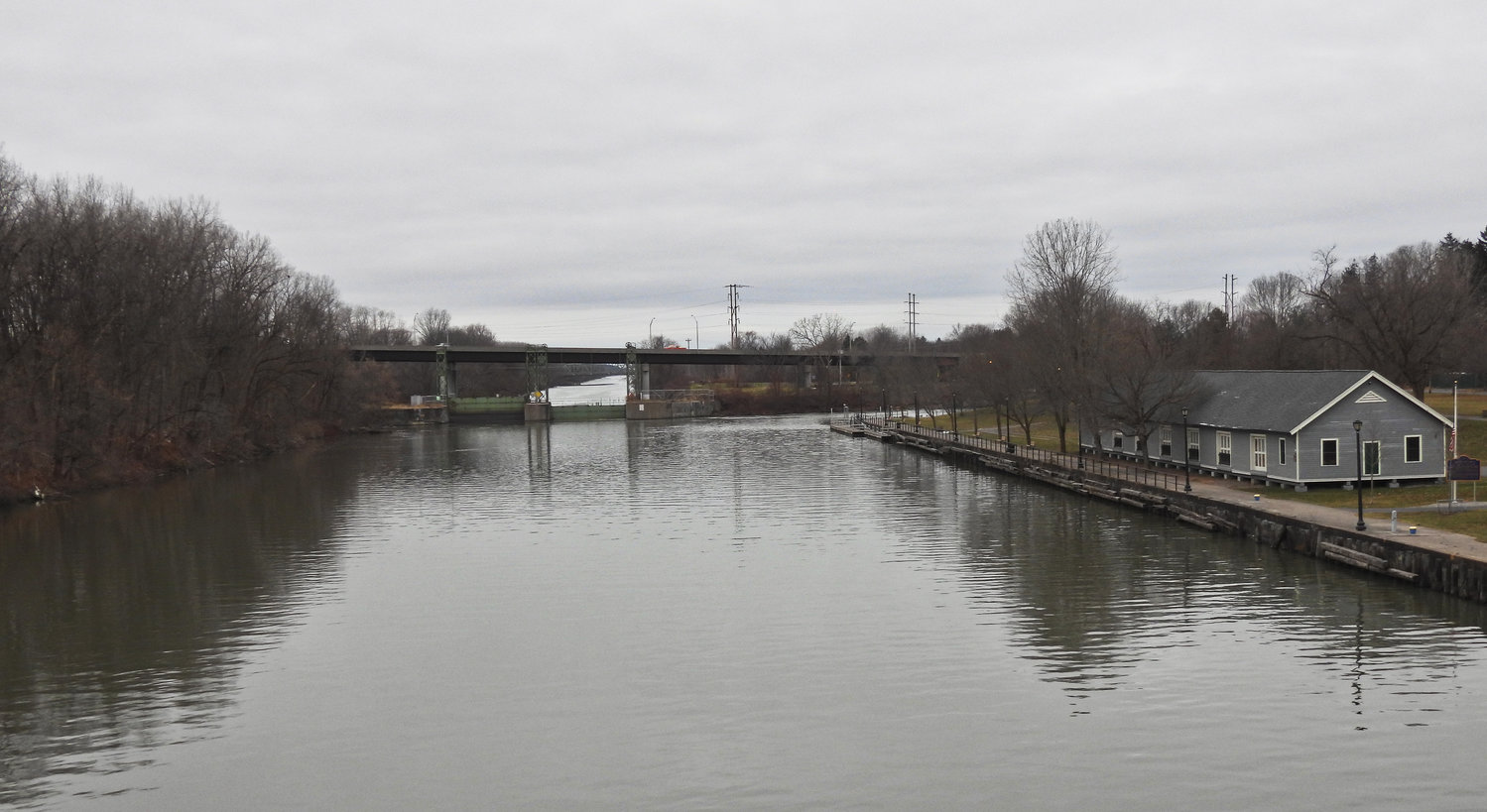 BARGE CANAL — Pictured is the Barge Canal at Bellamy Harbor Park. Mariners are advised that, conditions permitting, all portions of the New York State Canal system are scheduled to open Friday, May 20, 2022, at 7 a.m. for the 2022 navigation season.