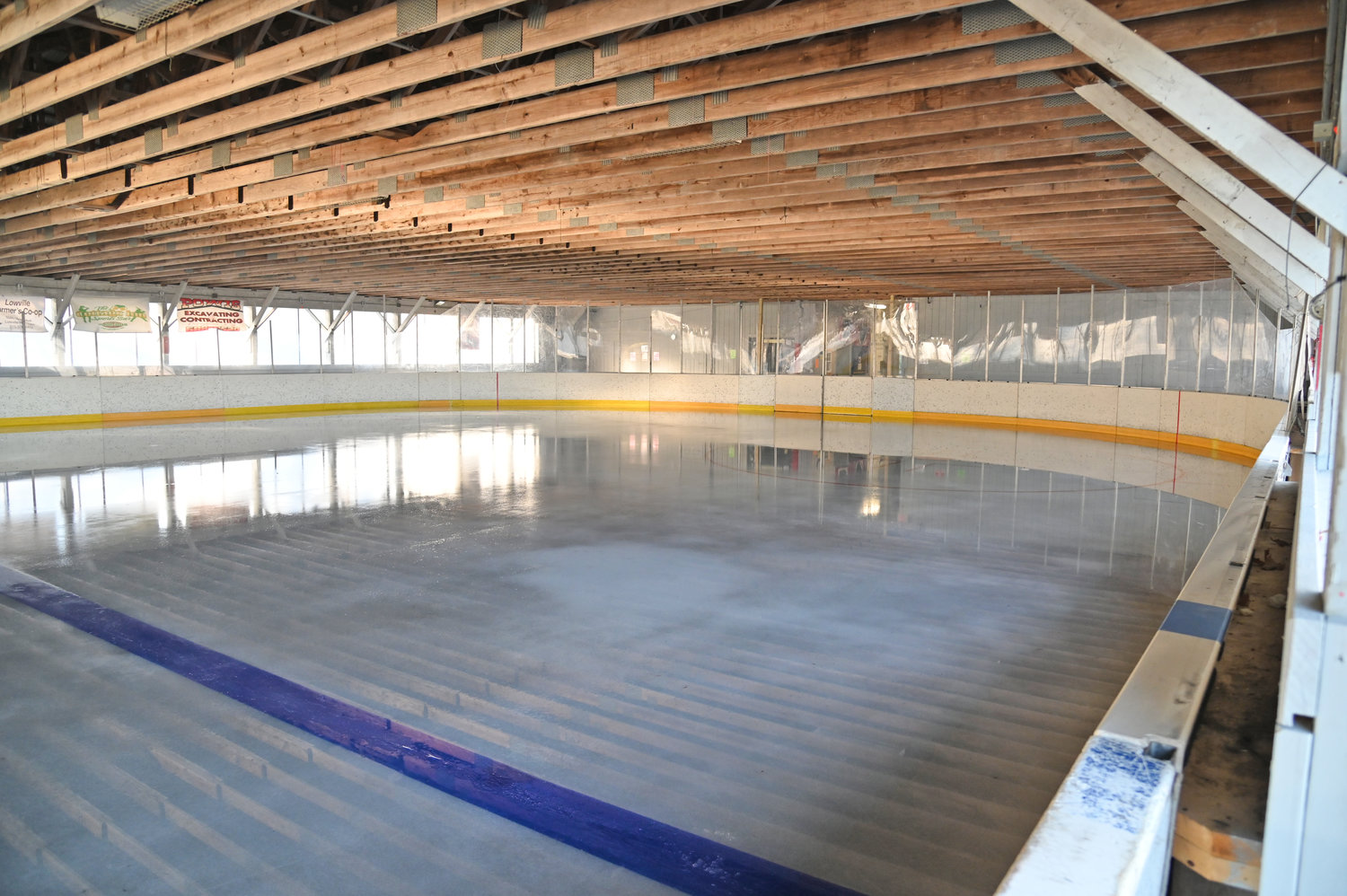 WARM WEATHER WOES — The Lowville Ice Rink, on the Lewis County Fairgrounds at 5473 Bostwick St., is temporarily closed as workers in the North Country village seek to fix the ice. For updates, go online to the rink Facebook page at https://www.facebook.com/lewiscountyicerink/.