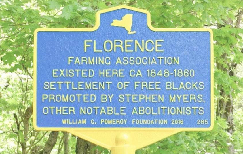 MISSING MARKER — A historical marker in Florence has gone missing, with town officials suspecting vandalism. The marker was installed in 2016 and dedicated in 2017.