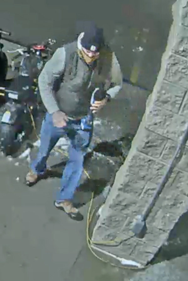 MINI-BIKE THIEF — This white male is one of two wanted by Oneida Police for stealing a mini-bike from outside the Tractor Supply store in Oneida very early Sunday morning, according to police. Anyone who recognizes him is asked to call Oneida Police at 315-363-2323.