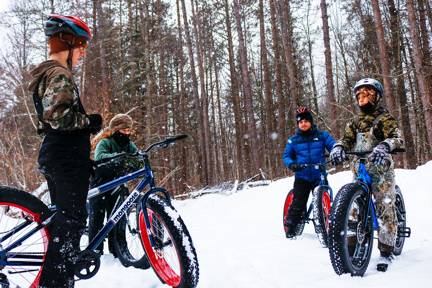 The Leatherstocking Council, Boy Scouts of America recently received a grant from the Edwin J. Wadas Foundation to purchase a dozen new snow bikes, three dozen mountain bikes and safety equipment for Scouts visiting Camp Kingsley.