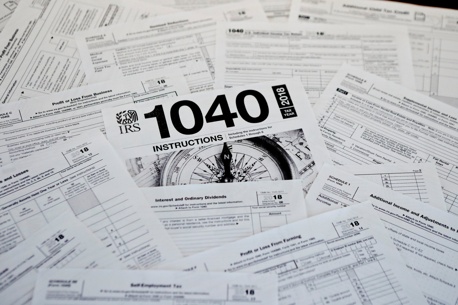 AVOID DELAYS — This file photo shows multiple forms printed from the Internal Revenue Service web page. The IRS is overburdened and understaffed, which means even the smallest error could delay the processing of your tax return for months. The biggest mistake is opting for paper filing, which could take longer to process and is often more likely to contain errors, say experts.