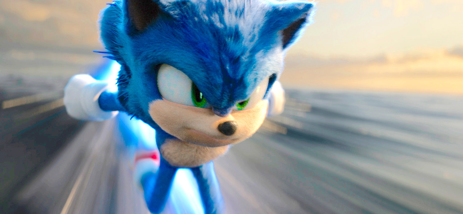 FUN FLICK — Sonic (Ben Schwartz) in “Sonic The Hedgehog 2.” The new sequel manages to have enough fun with these characters to make for a worthwhile trip to the local cinema.