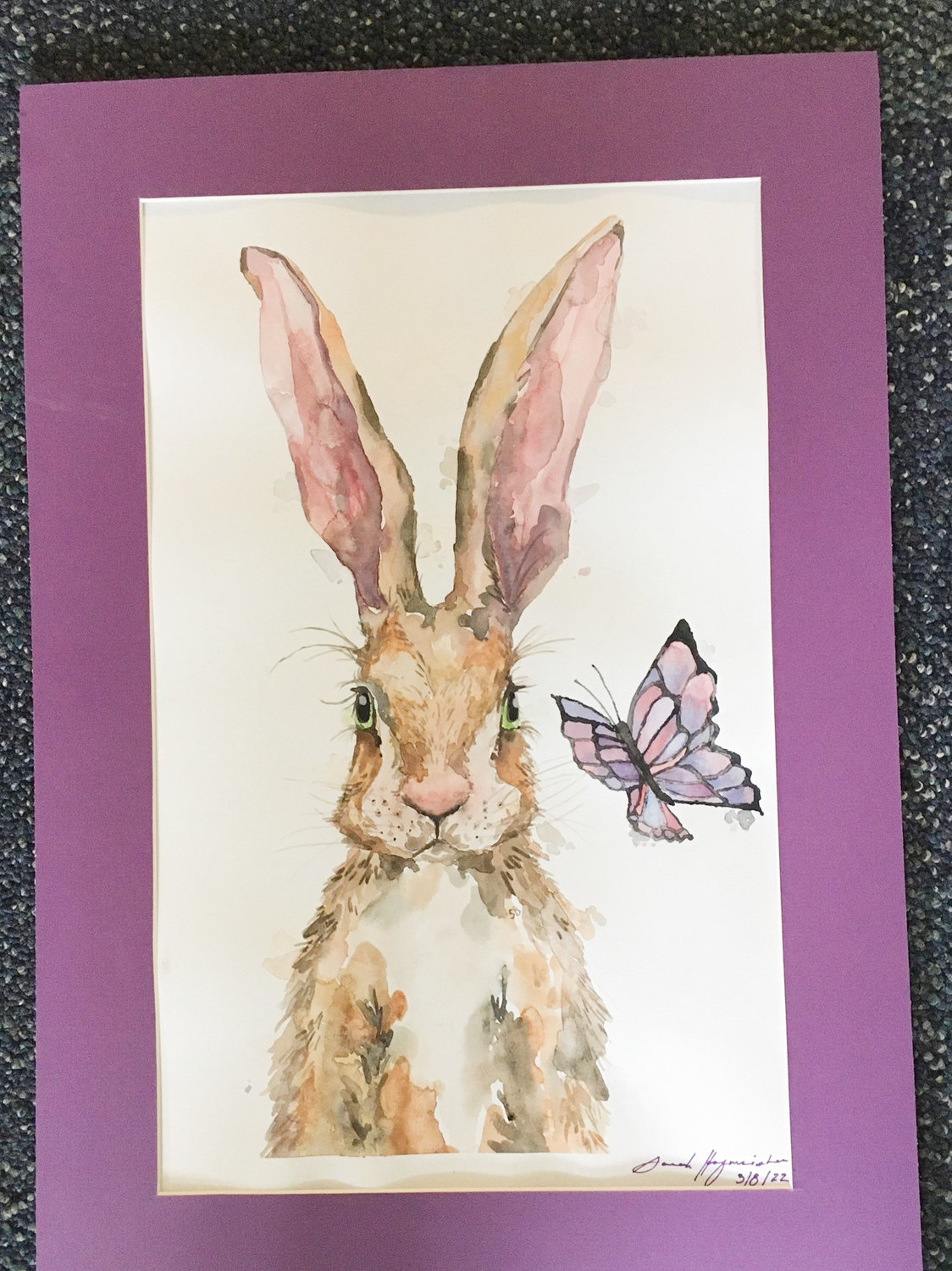 ART FOR SARAH — Students of Stockbridge Valley Central School’s seventh grade art class, studio art class, and photography class dedicated their pieces to the late Sarah Bennati, who taught all three classes over her 20-plus year career at Stockbridge.