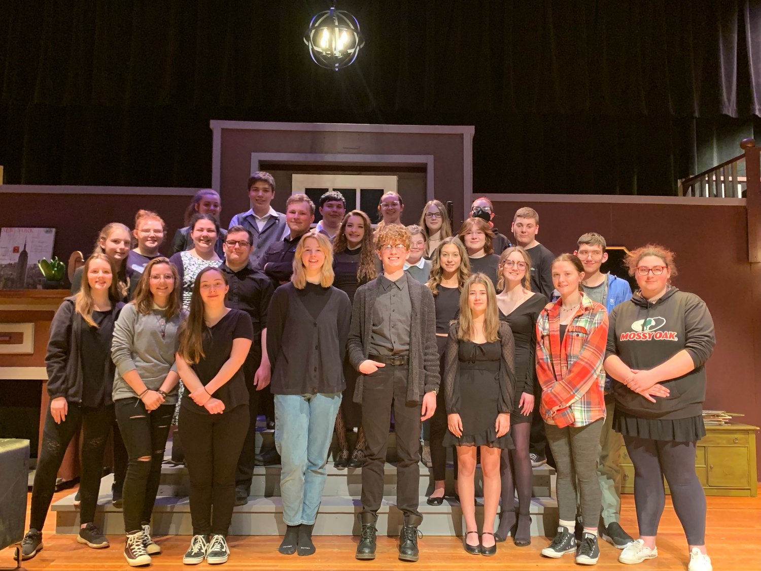 This spring, Cael Sullivan’s final curtain call at Camden High School will be performing his own, original full-length play Stars Hide Your Fires. For the past four years, Sullivan has been a staple on the CHS stage.