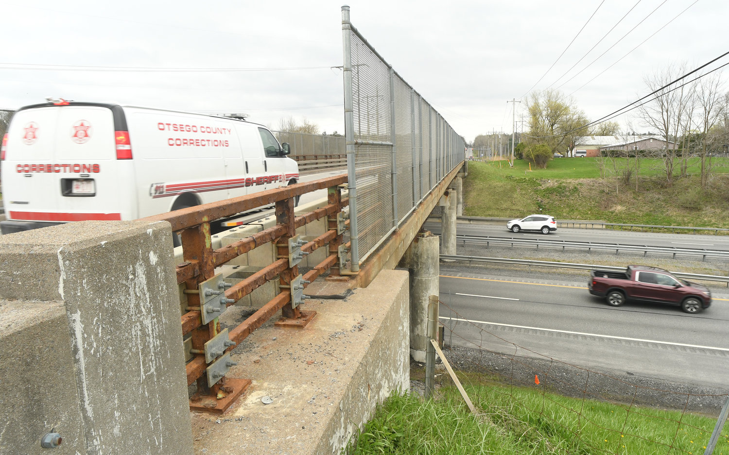 The bridge on Judd Road over the New York State Thruway will be closed to traffic for replacement, starting Monday, May 9. The work is expected to be completed by the fall.