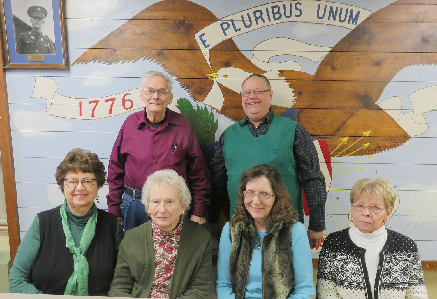 Pictured are the new officers of the Oriska Valley Seniors for 2022. Meetings are held the first Thursday of each month at the American Legion in Oriskany Falls at 1 p.m. with the exception of May, August and December luncheon meetings held off site. Anyone interested in joining the Club may contact Mike Silliman at 315-841-8199. Pictured: Front Row, Mabel Silliman, Programs and Bus Trips Coordinator; Gladys Jaquay, Sunshine Lady; Suzette Hayward, Secretary; Bethany Winner; Vice President Back Row:  Mike Silliman, Treasurer & Web Master; Doug Lopesz, President.