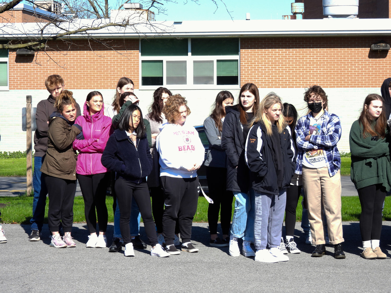Students from Oneida High School witness the consequences of drunk driving at the school's Mock DWI