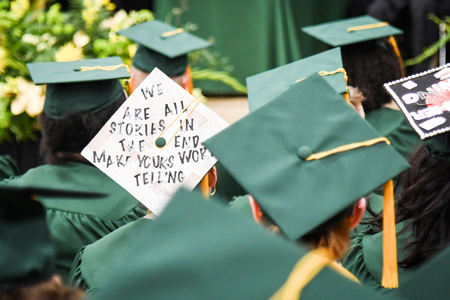 HEADING OUT — Herkimer County Community College conducted its 54th commencement ceremony on Friday. A list of local graduates who received degrees appeared in the May 12 edition of the Daily Sentinel.