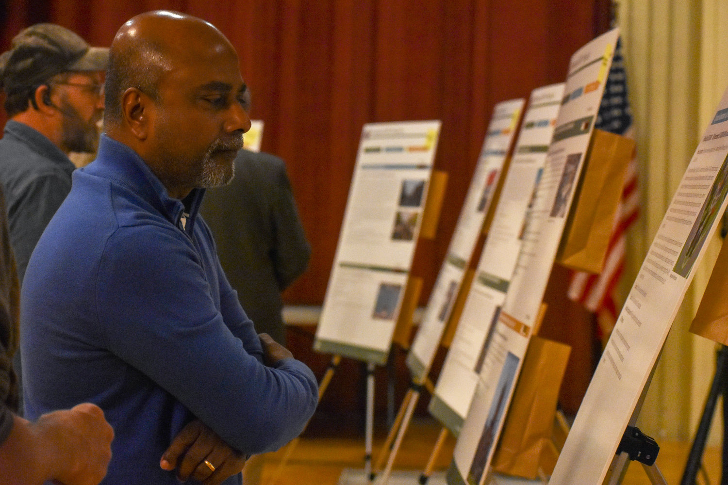 Proposed project profiles were available for viewing in the Kallet Theater during Oneida's second Downtown Revitalization Initiative (DRI) public comment meeting on Wednesday, May 18, 2022. Each project is being considered to receive funding through the DRI.