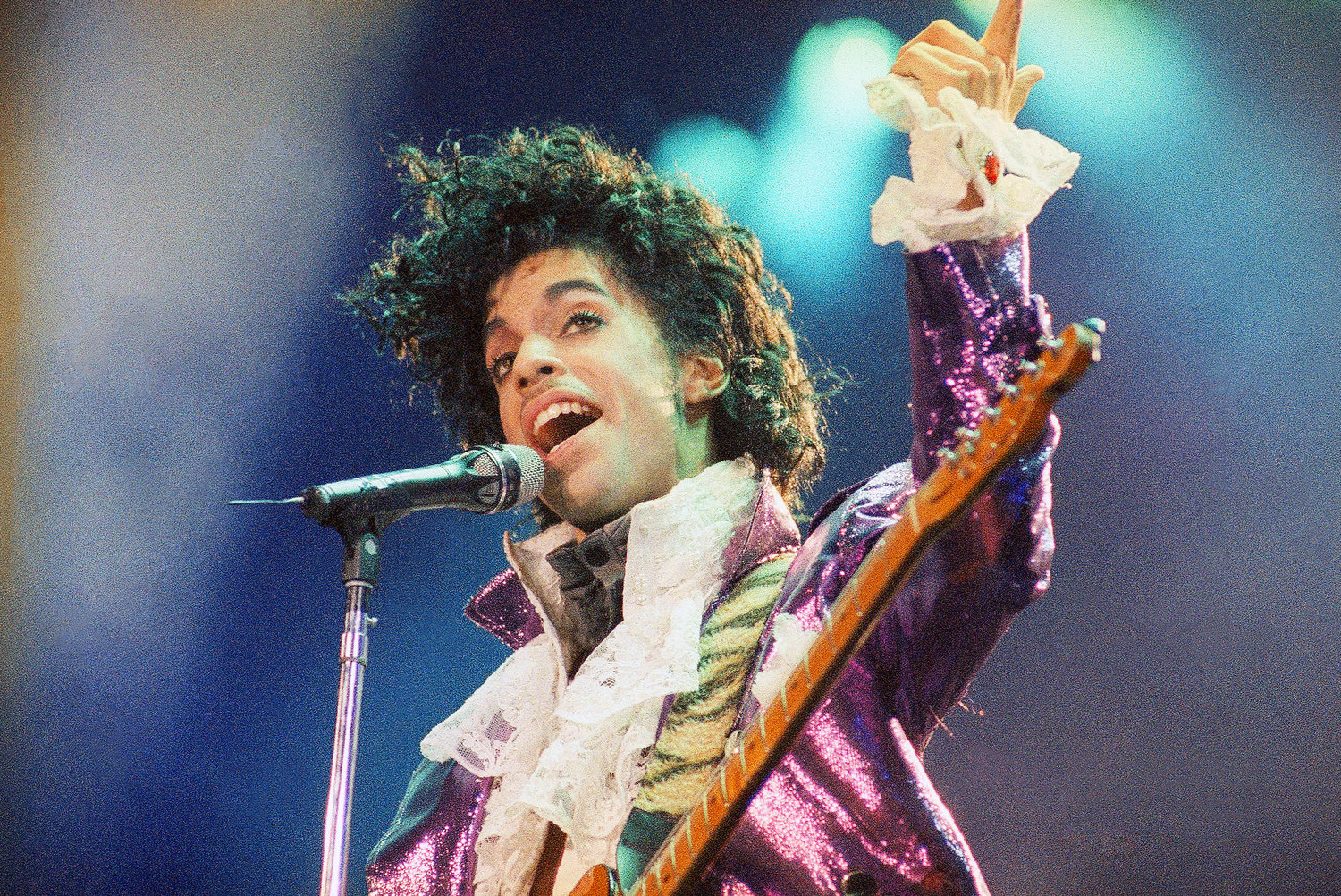 Prince performs before a sold-out audience in Houston on Jan. 11, 1985. A reworked and re-released concert that captures Prince &amp; The Revolution at their peak is coming next month.
