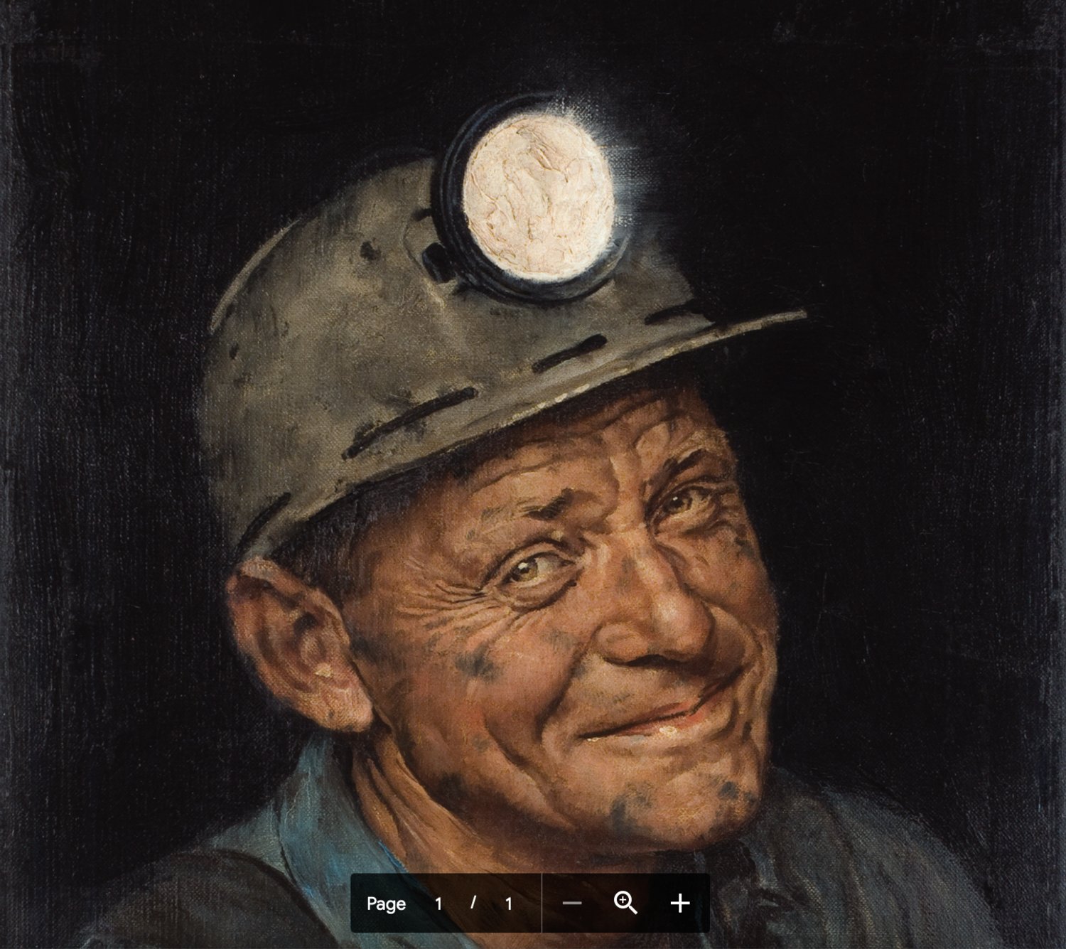 "Mine America’s Coal" by Norman Rockwell.
