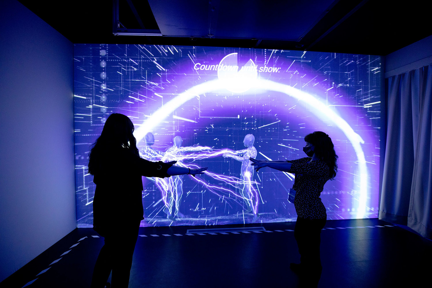 Visitors can get a glimpse of what the future of electricity holds in the Future of the Grid room.