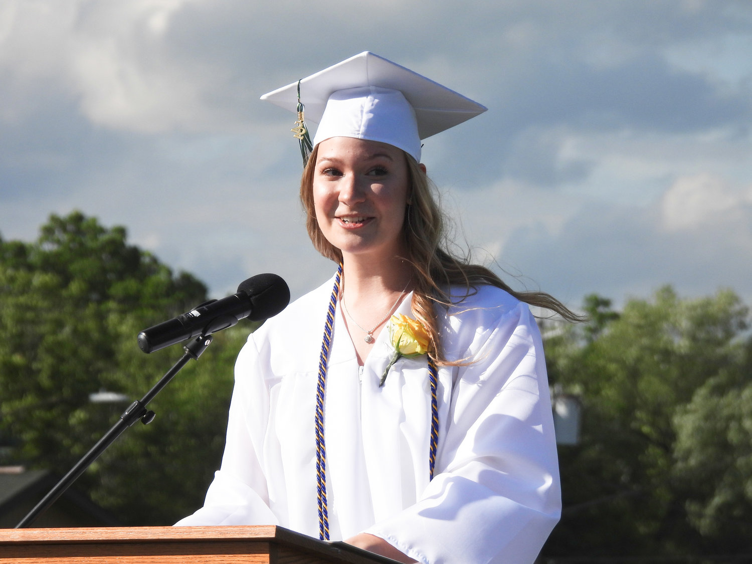 Graduate Hayley Breen speaks of her appreciation for her fellow members of the class of 2022.