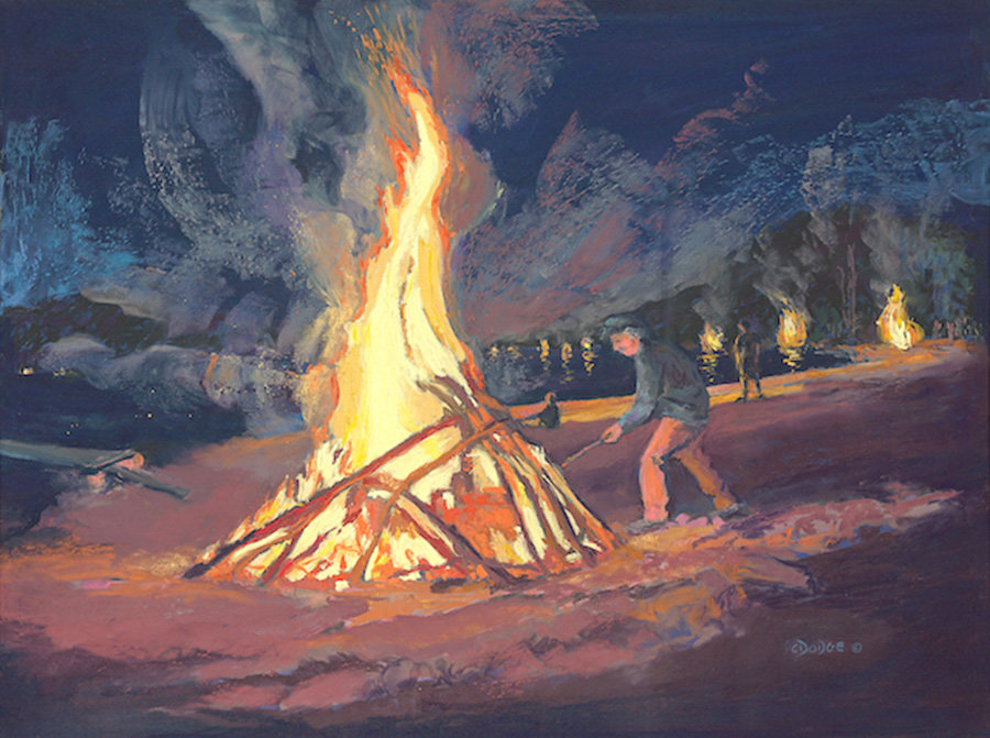 “Ring of Fire” by Constance Dodge of Edinburg.