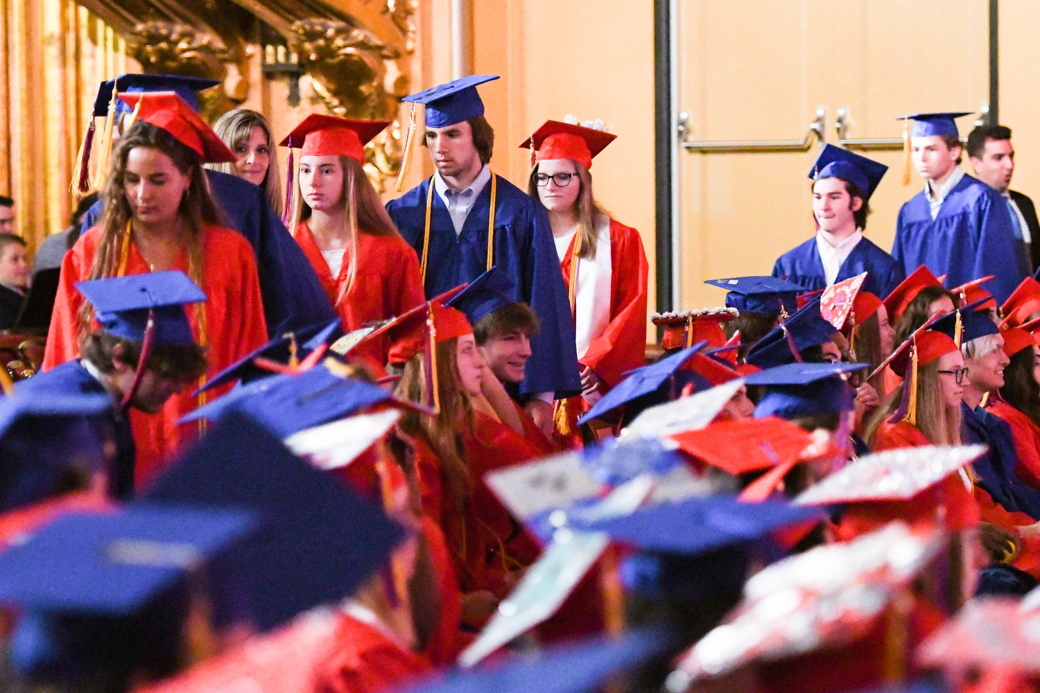 The annual commencement ceremony for New Hartford High School graduates took place on Saturday at The Stanley Theatre in Utica.