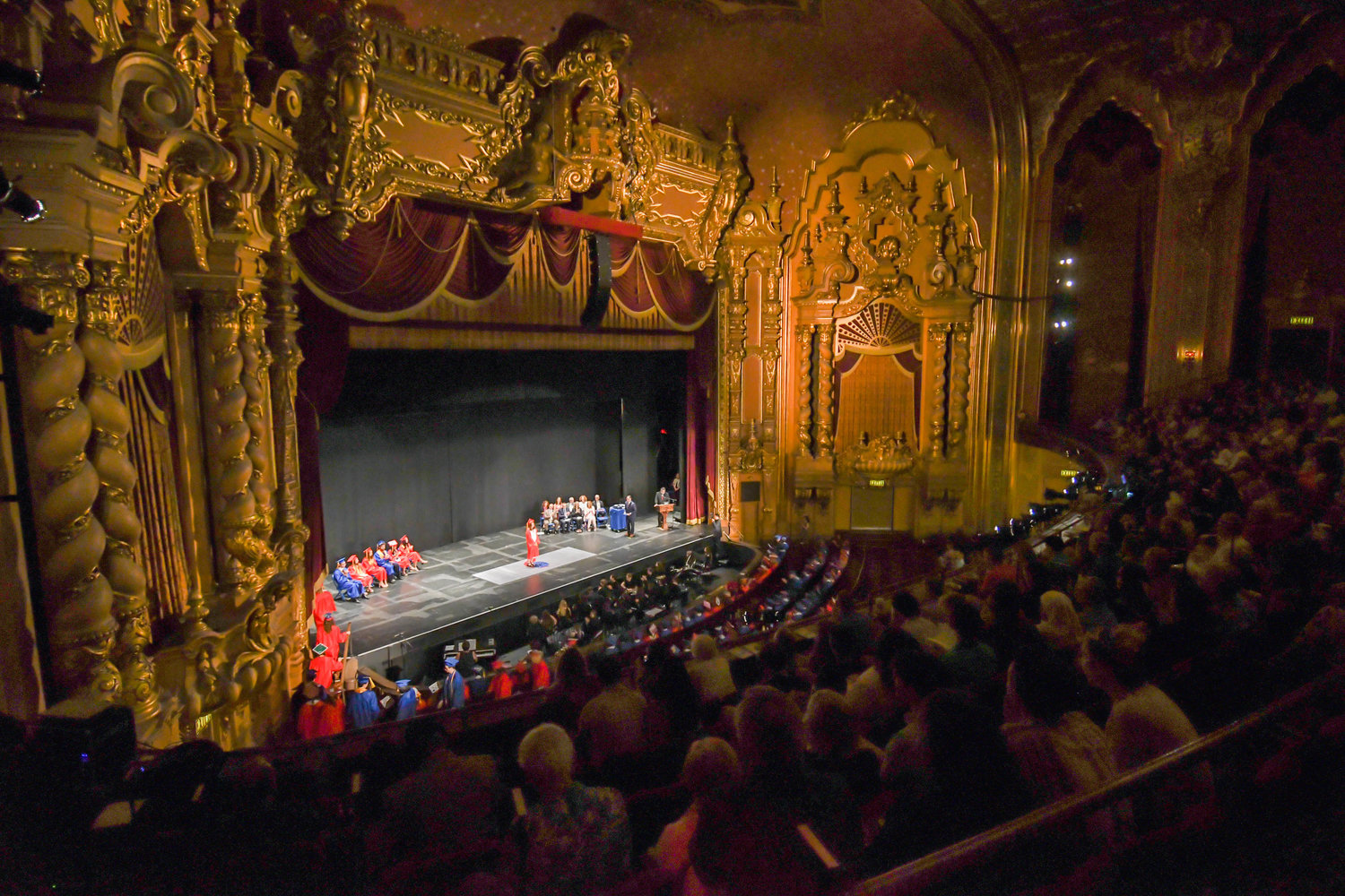 The annual commencement ceremony for New Hartford High School graduates took place on Saturday at The Stanley Theatre in Utica.