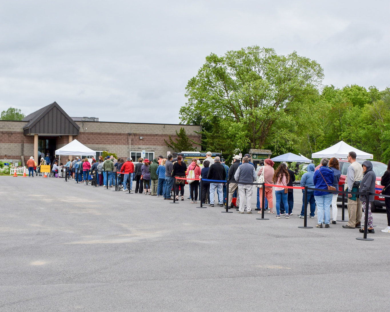 Cold temperatures and cloudy skies didnât keep attendees away from the Herb and Flower Festival on Saturday, June 18. Almost 800 people attended the event hosted at the Oneida County Farm & Home Center in Oriska
