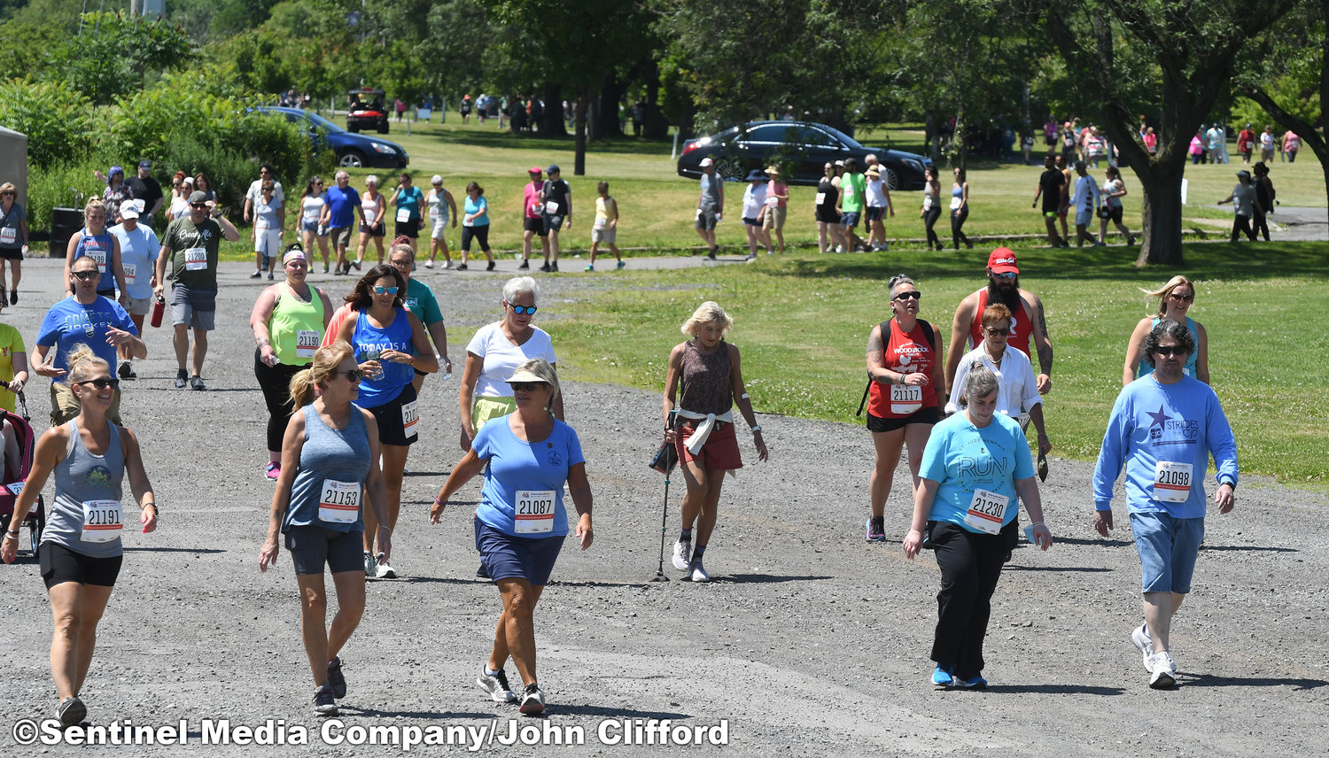 Boilermaker walk from MVCC through Proctor Park and back Saturday, July 9, 2022.