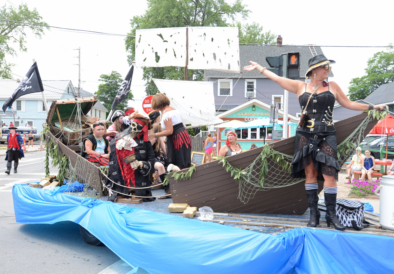 Pirates Weekend at Sylvan Beach is here, kicking off with the pirate's invasion today at 5:45 p.m. From 6 p.m. onwards, there will be various entertainment venues at local businesses throughout the Beach, including the classic car show near the grassy area of the Beach. The 8th annual parade starts at 1 p.m. on Saturday, July 16.