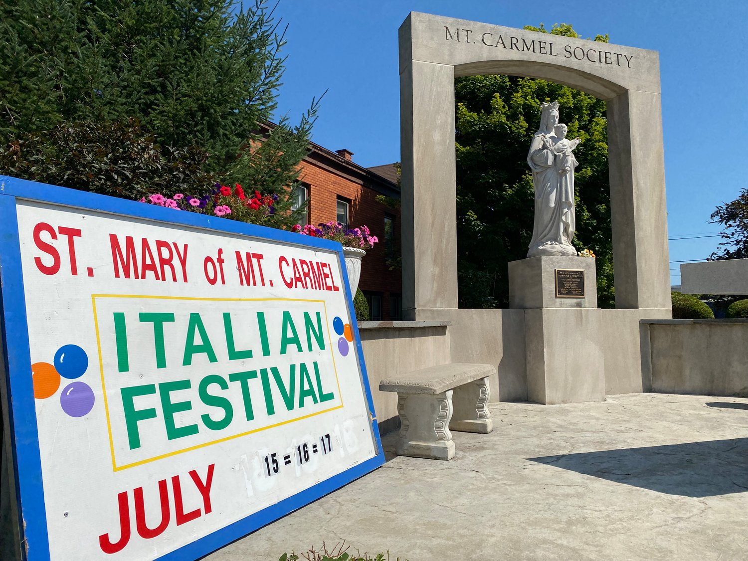 The Italian Festival at St. Mary of Mount Carmel/Blessed Sacrament Parish returns following a two year hiatus.