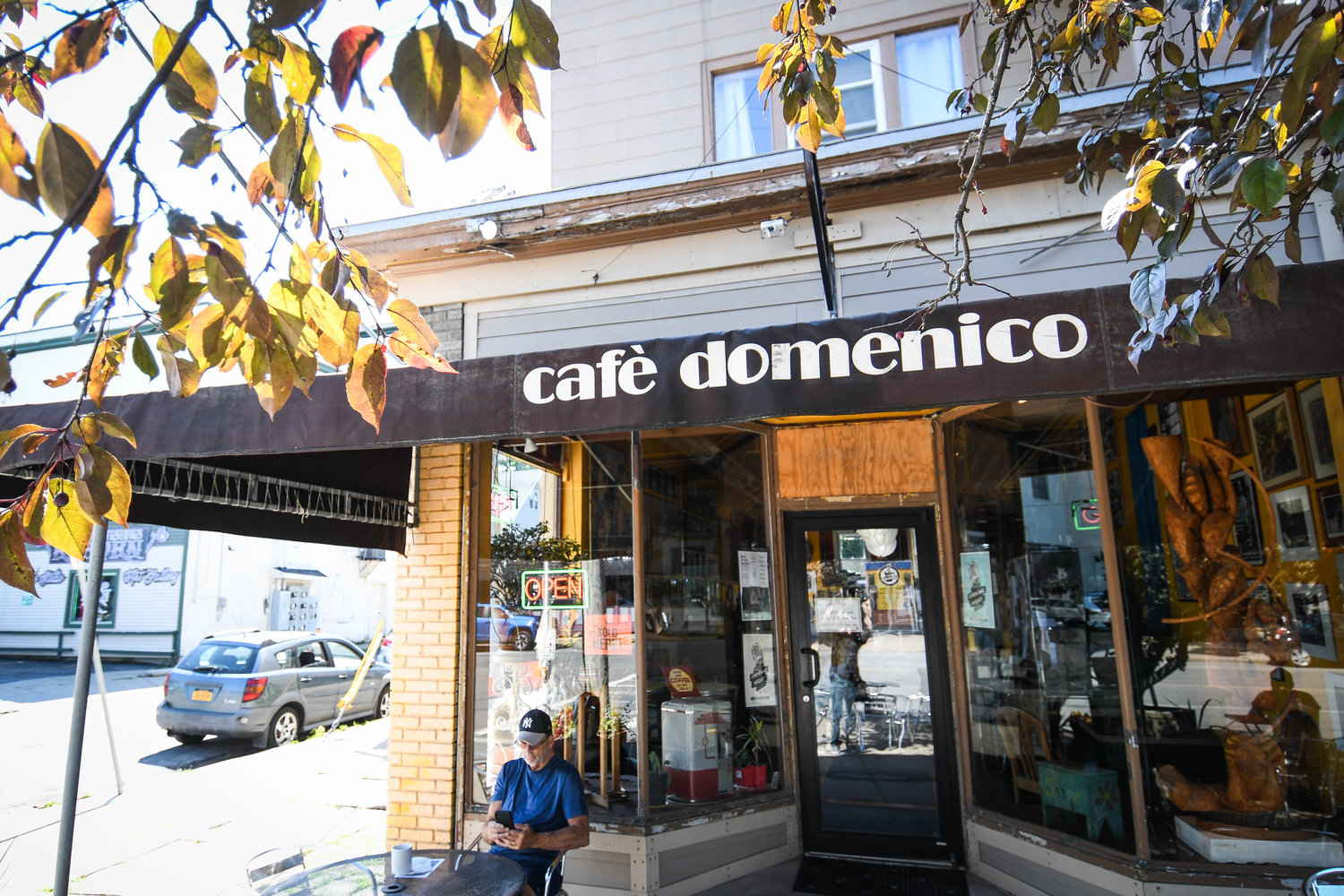 Cafe Domenico celebrates it’s 20th anniversary today. The party is free to the public and there will be a lineup of musical guests with art and refreshments available as well.