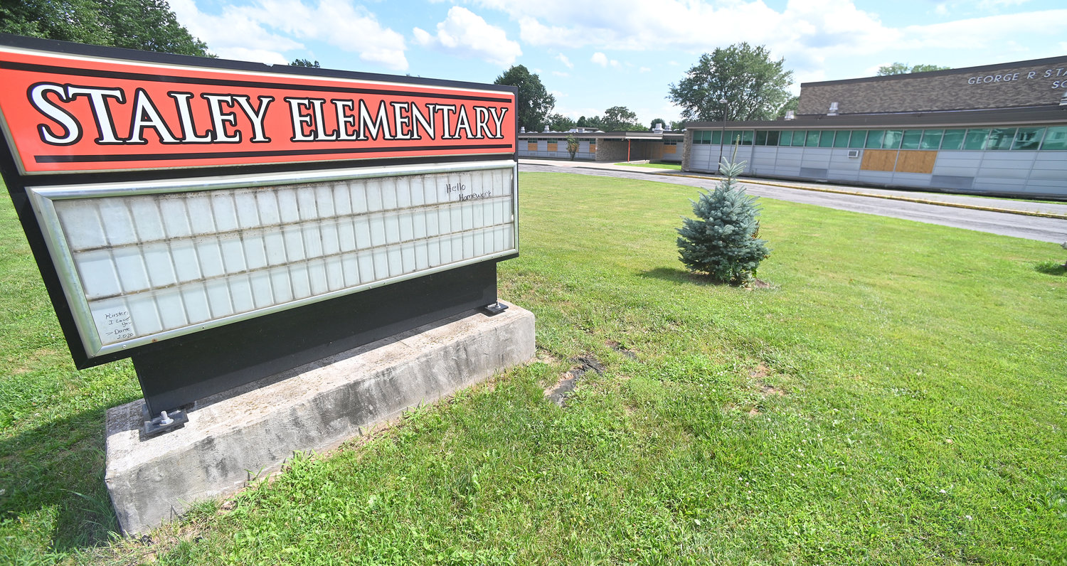 Staley Elementary School has been closed since August 2021.