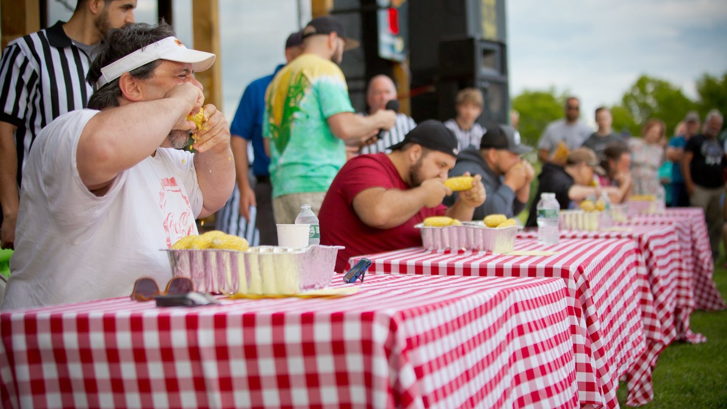 The corn on the cob eating contest, with a $1,000 cash prize, is open to those ages 18 and older.