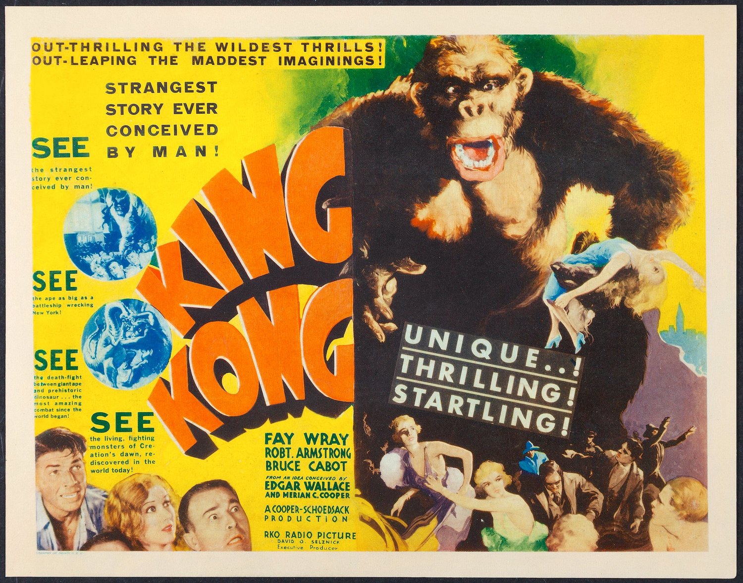 The Capitol will screen “King Kong” (RKO, 1933) Friday at 9:05 p.m.