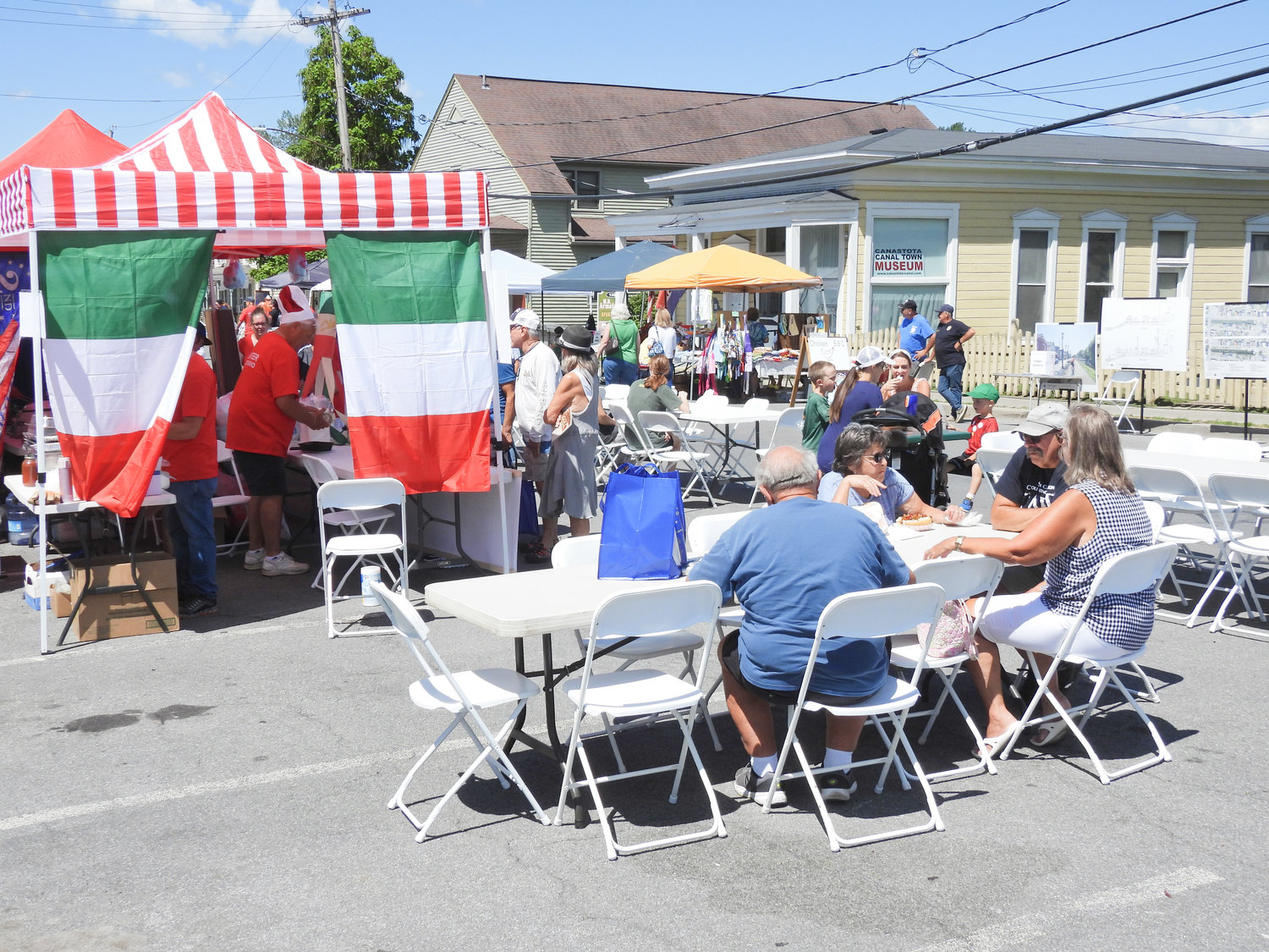 Residents came out for a day of fun and a taste of Italy at the Canastota Italian Heritage Festival on Saturday, Aug. 13.