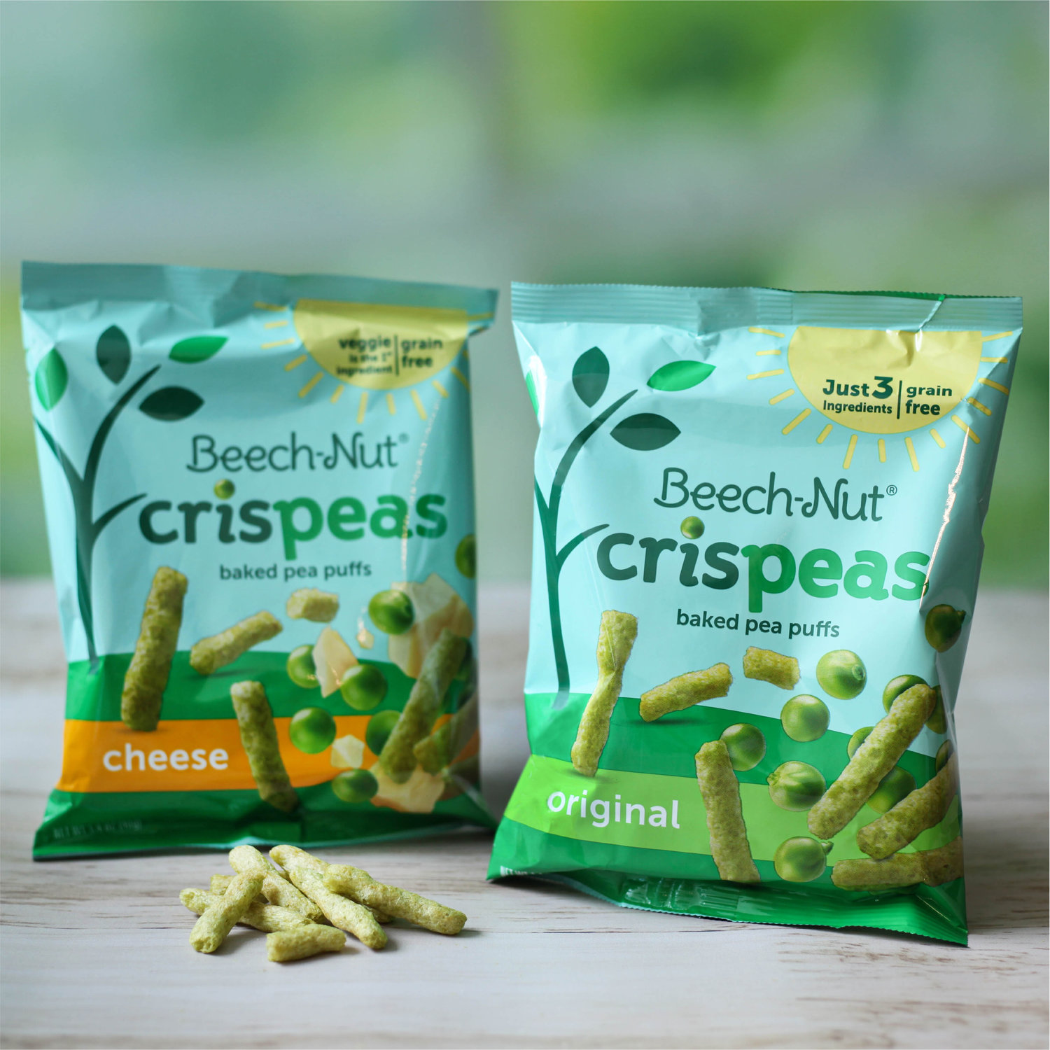 Crispeas are the latest innovation added to Beech-Nut’s snack portfolio.
