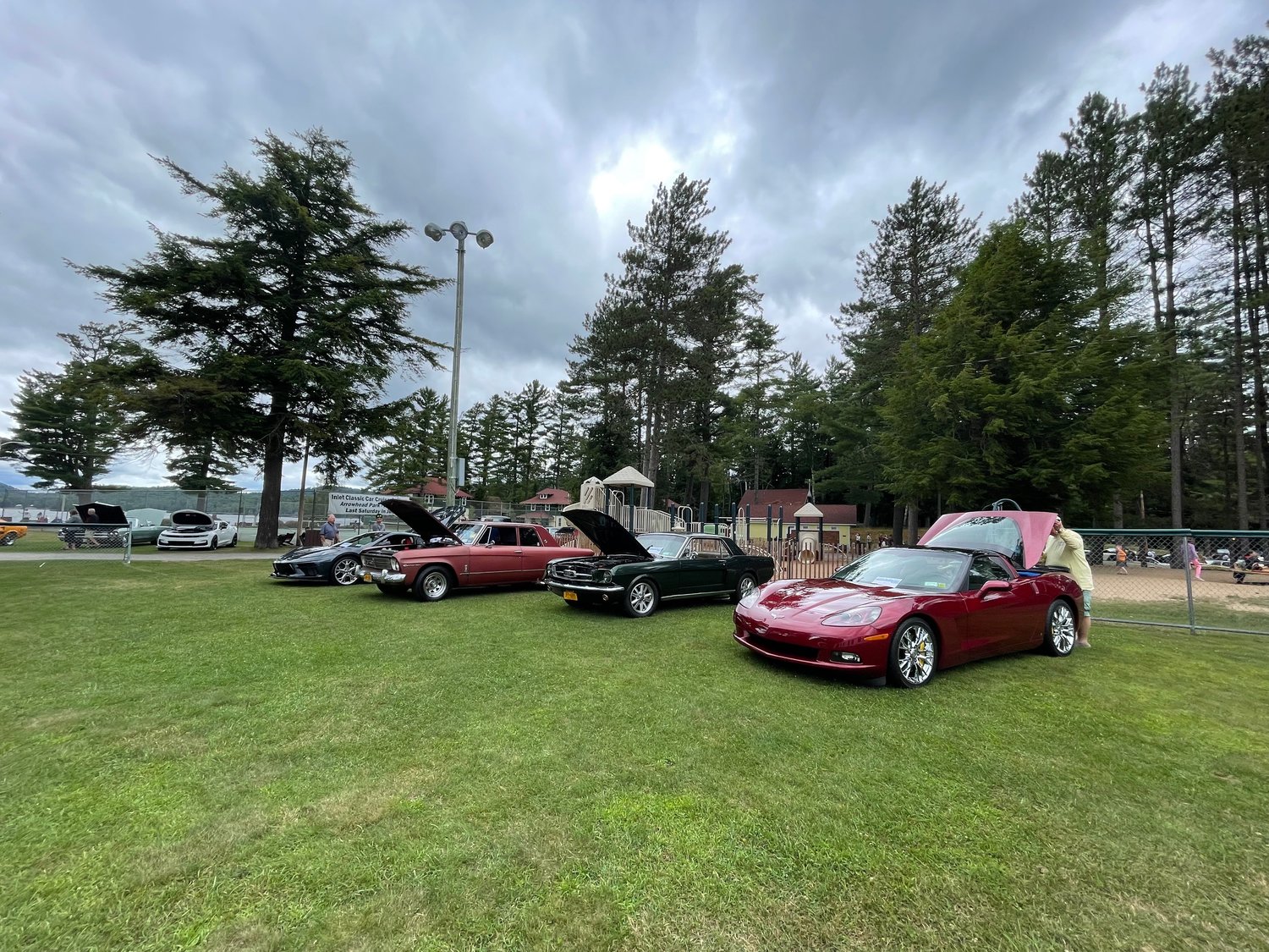 More than 100 classic vehicles took over the parking lot of Arrowhead Park for the 9th annual Inlet Classic Car Cruise and Show sponsored by the Inlet Historical Society on July 30.