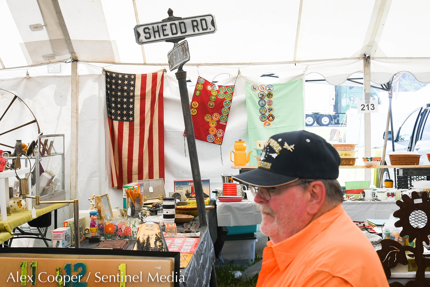 The famed Madison-Bouckville Antique Week returned on Monday, August 15. The event will continue until Monday August 21 with more than 2000 vendors on 13 show fields from Madison to Bouckville on Route 20.