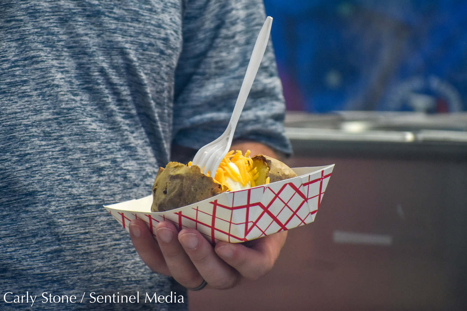 The NYS Fair's famous $1 baked potato is back again this year.