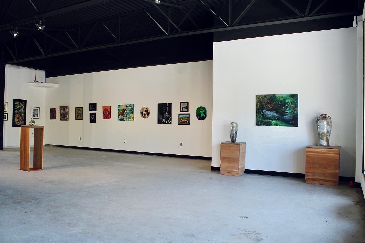 Artwork that is part of the Rome Regional 2022 art show is on display at 252 W. Dominick St., Rome.