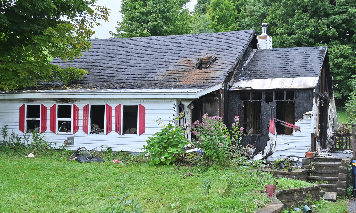 A 57-year-old mother, bedridden from illness, perished when she was unable to escape her burning home on at 5357 Lee Valley Road on Monday night. Officials said an overloaded circuit utilized by an air conditioner, TV, and oxygen compressor, coupled with the oxygen tanks used by the victim, sparked an immediate and intense flash fire.