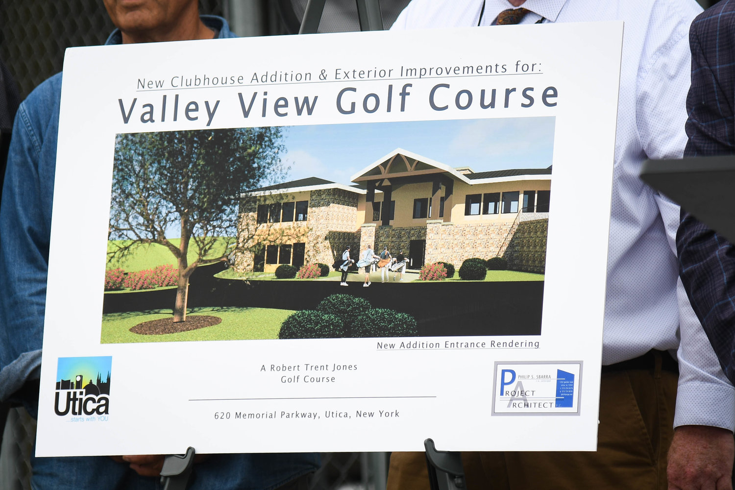 Rennovations and an expansion project were announced on Tuesday for the Bertolini Clubhouse at Valley View Golf Course in Utica.
