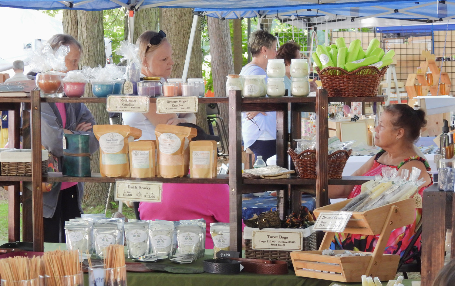 The 58th Annual Madison County Craft Festival saw artisans of every craft under the sun selling their wares at the Madison County Historical Society in Oneida on Saturday, Sept. 10.