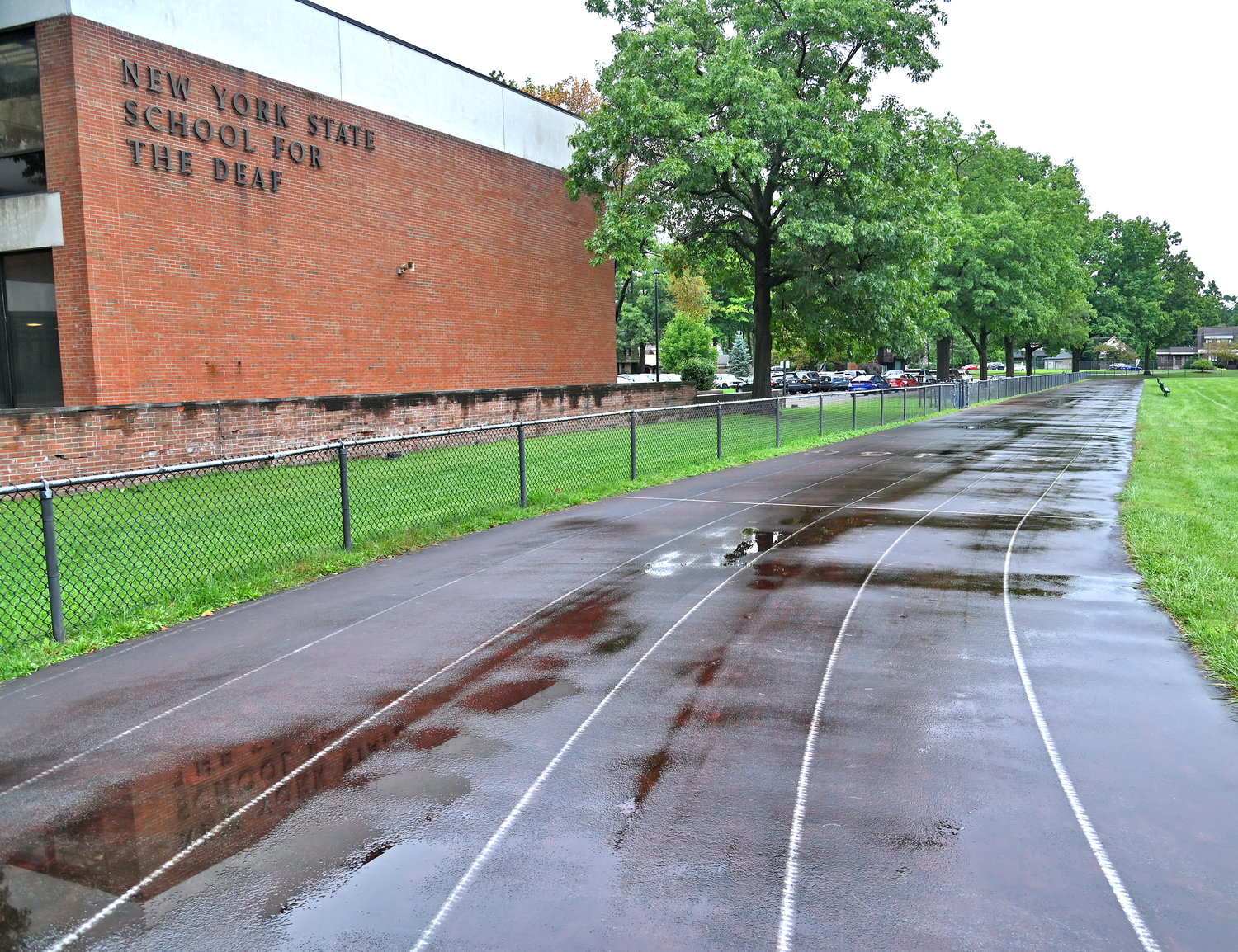 The track at New York State School for the Deaf on Turin Street will be closed to the public Thursday through Friday, Sept. 23 as repairs and renovations are made.  Weather-permitting, the track will re-open Saturday, Sept. 24.