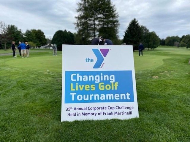 recently, the YMCA 35th Annual Changing Lives Golf Tournament was held in memory of Frank Martinelli, a past Y member and YMCA board of directors president.