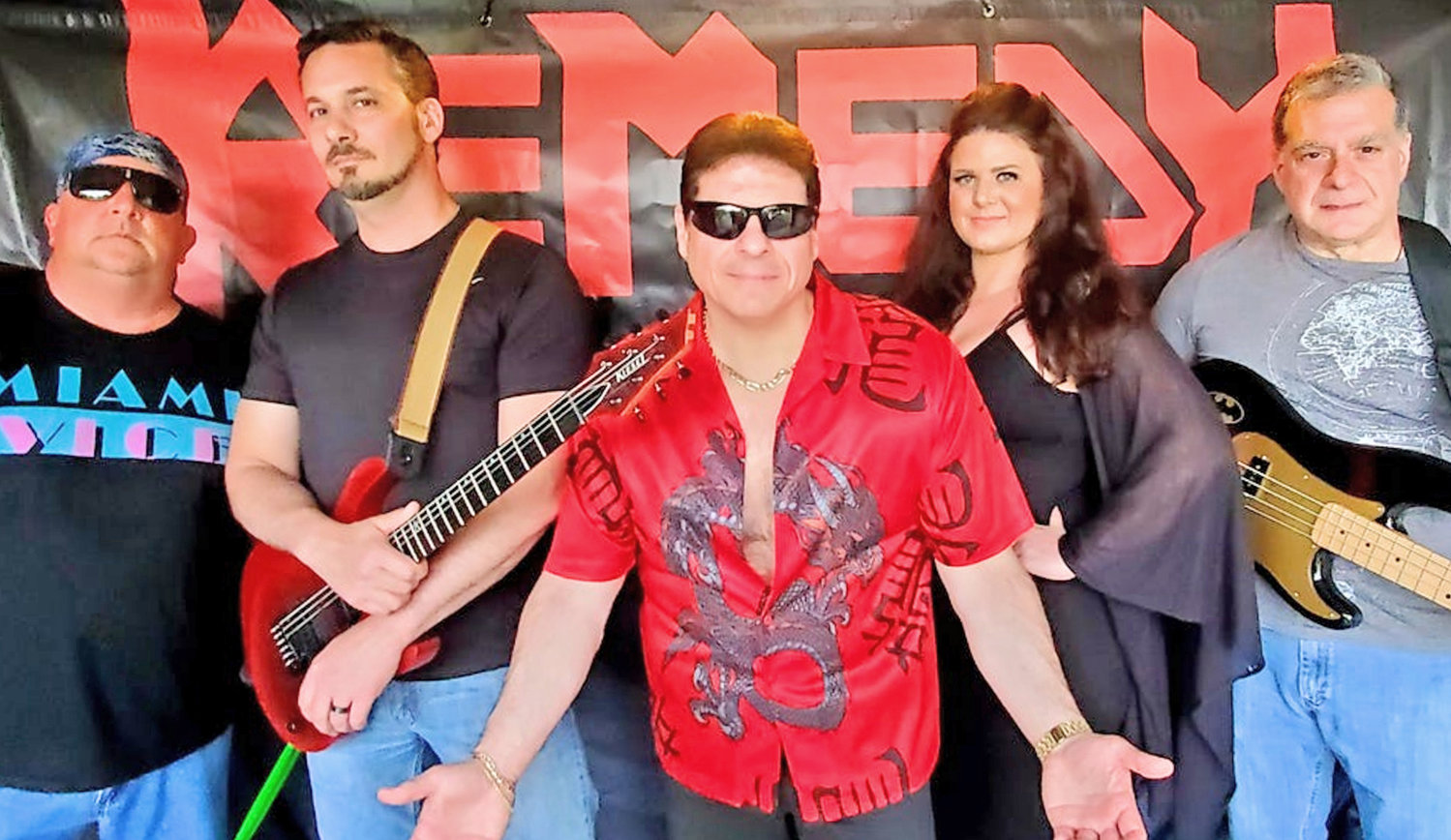 Remedy plays live at The Town of Marcy Food Truck and Concert Series’ Fallfest Oct 1 at the Marcy Town Park.