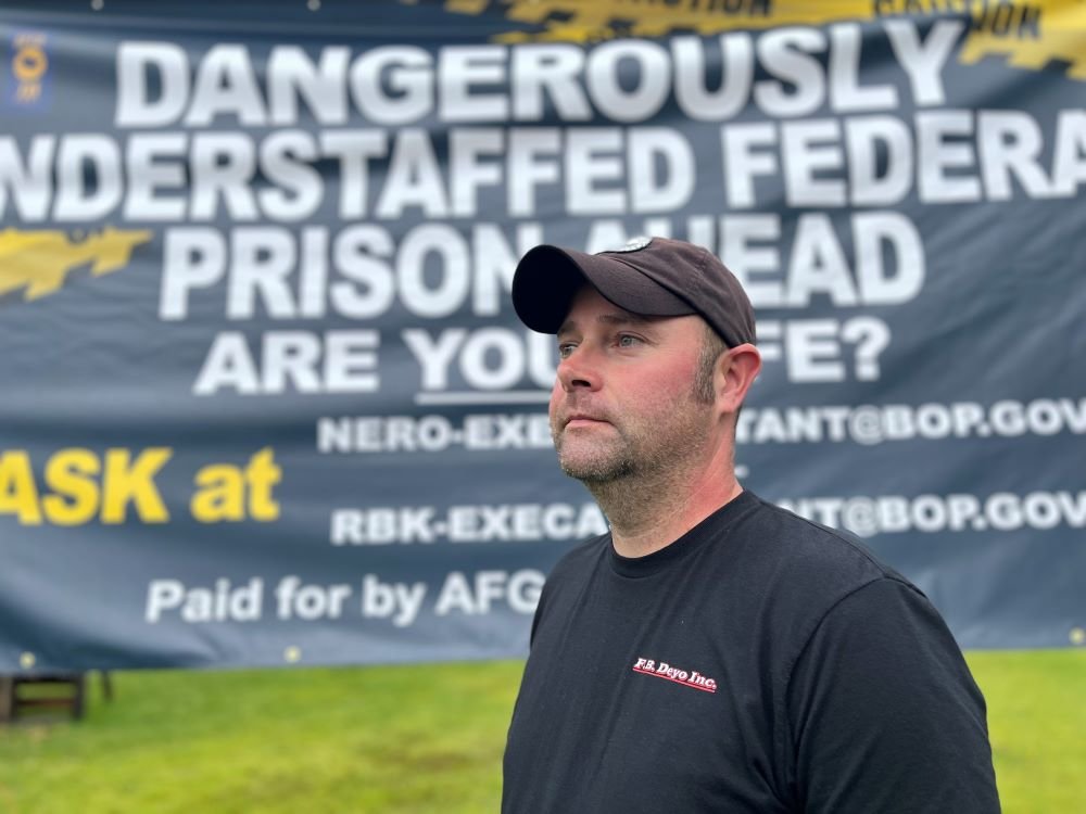 Darrell Pilon, a corrections officer at the federal prison in Ray Brook, is also president of the local union representing federal prison workers at Ray Brook. He says the facility is dangerously understaffed — and workers there are feeling the pressure.