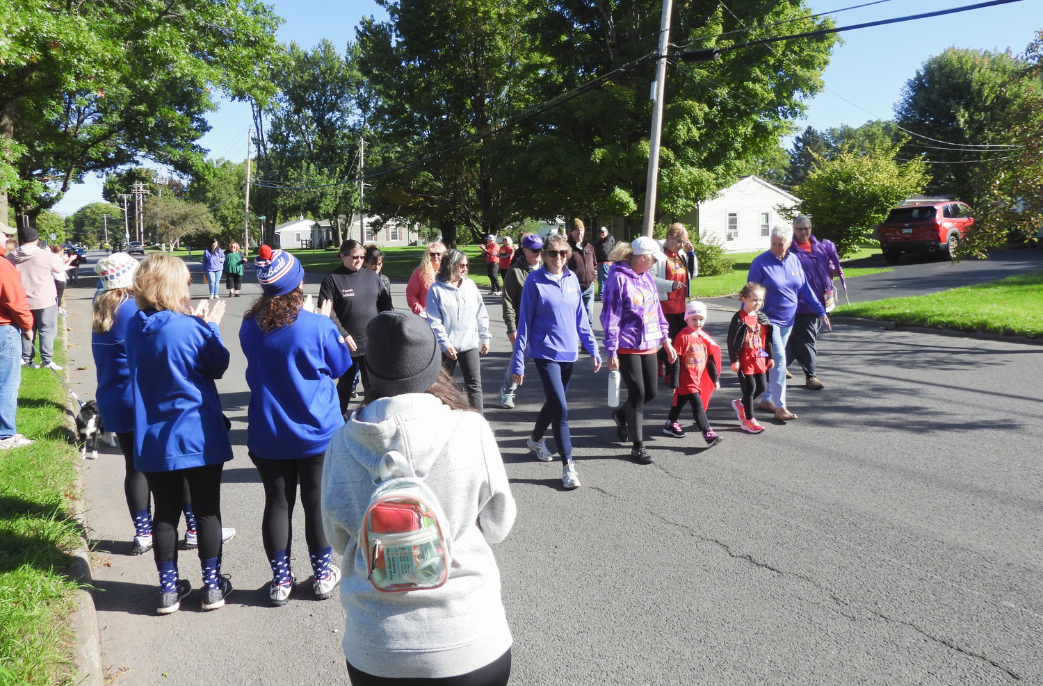 The Jessica's Hope Lap for Jessica's Heroes 5K Run and Walk on Saturday, Sept. 24 at Oneida High School saw local children and cancer survivors walk together in solidarity with the community cheering them on.