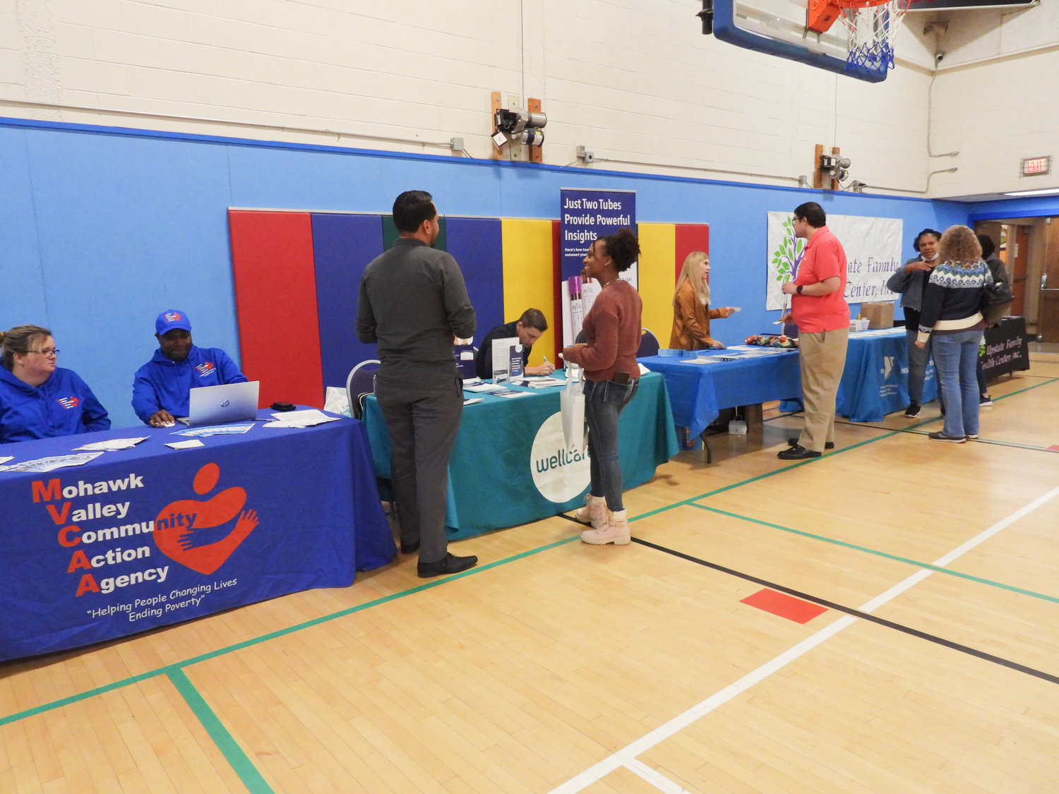 The inaugural Community Partner Vendor Fair on Saturday, Sept. 24 saw service providers come together to learn from each other to better support the community