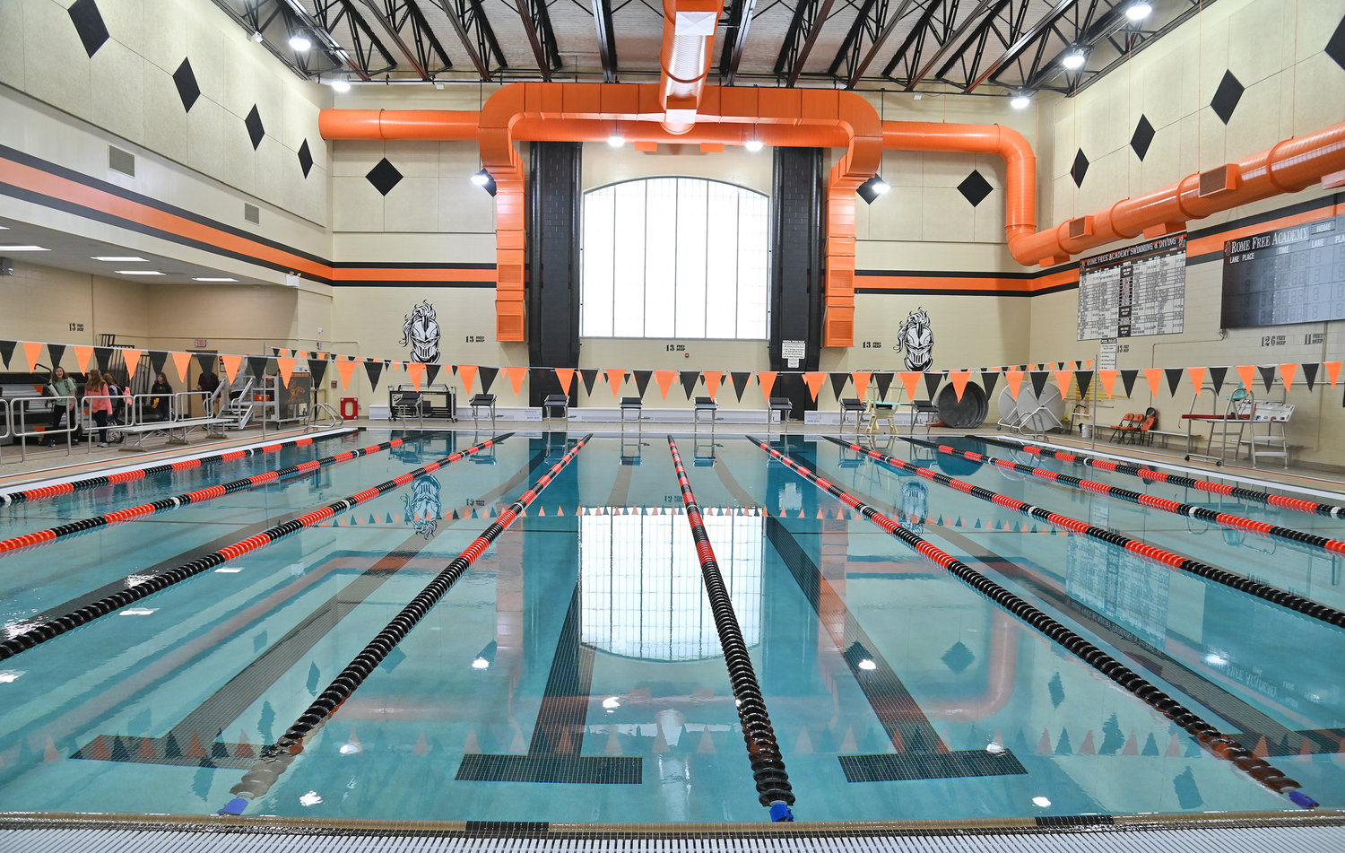 The improved Rome Free Academy pool Wednesday, Sept. 28.