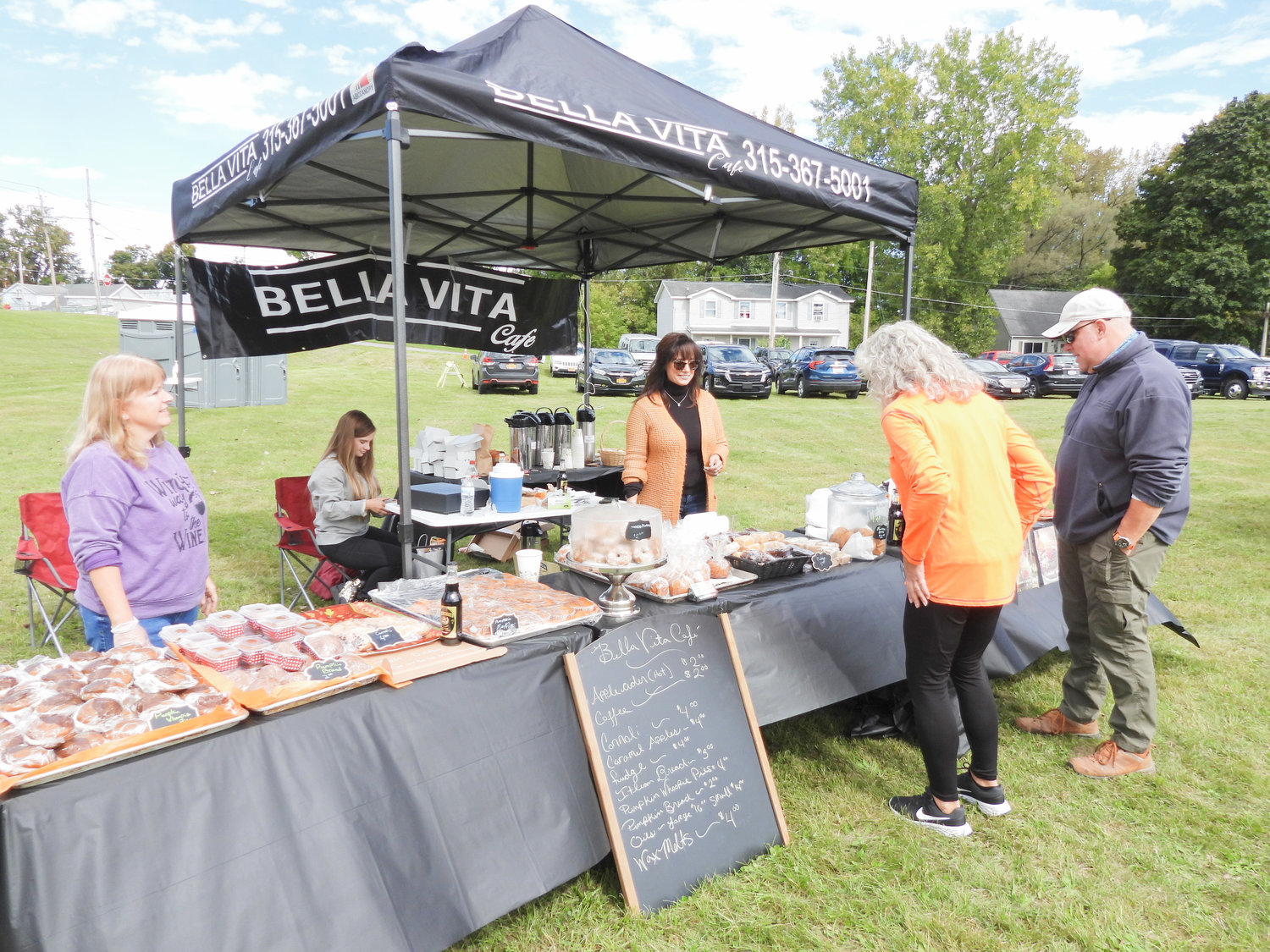 Bella Vita sells its treats and baked goods at the second annual Oneida Fall Fest on Saturday, Oct. 1.
