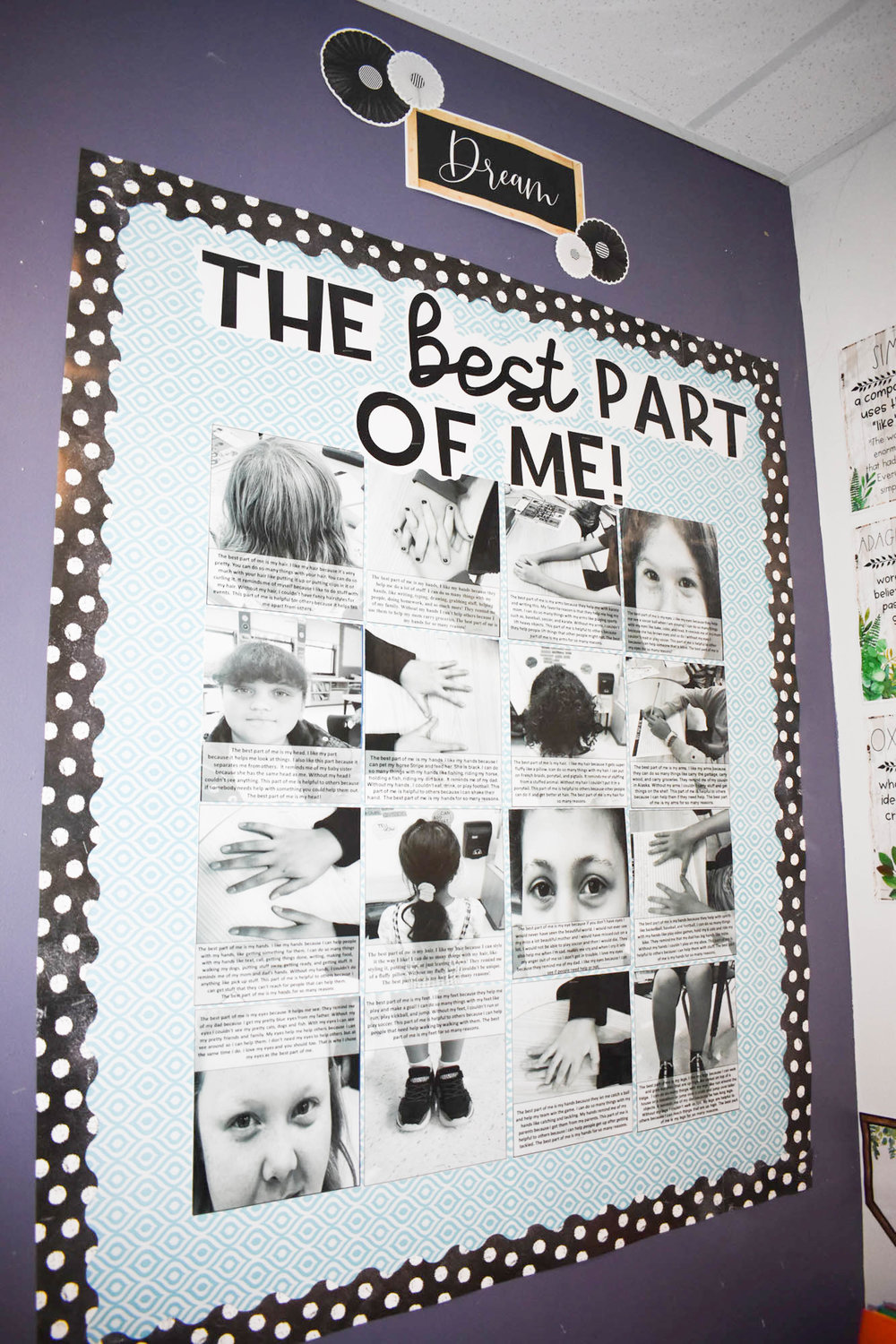 Herkimer Central School District fifth graders recently worked on a ‘The Best Part of Me’  project in teacher Barb Macri’s class.